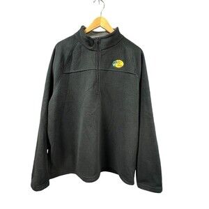Bass Pro Shop Fleece Sweatshirt Mens XL Black 1/4‎ Zip Outdoors Classiccore Top